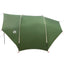 Tailgate awning vandafvisende Grøn 405 x 280 x 220 cm
