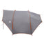 Tailgate awning vandafvisende Grå og orange 405 x 280 x 220 cm