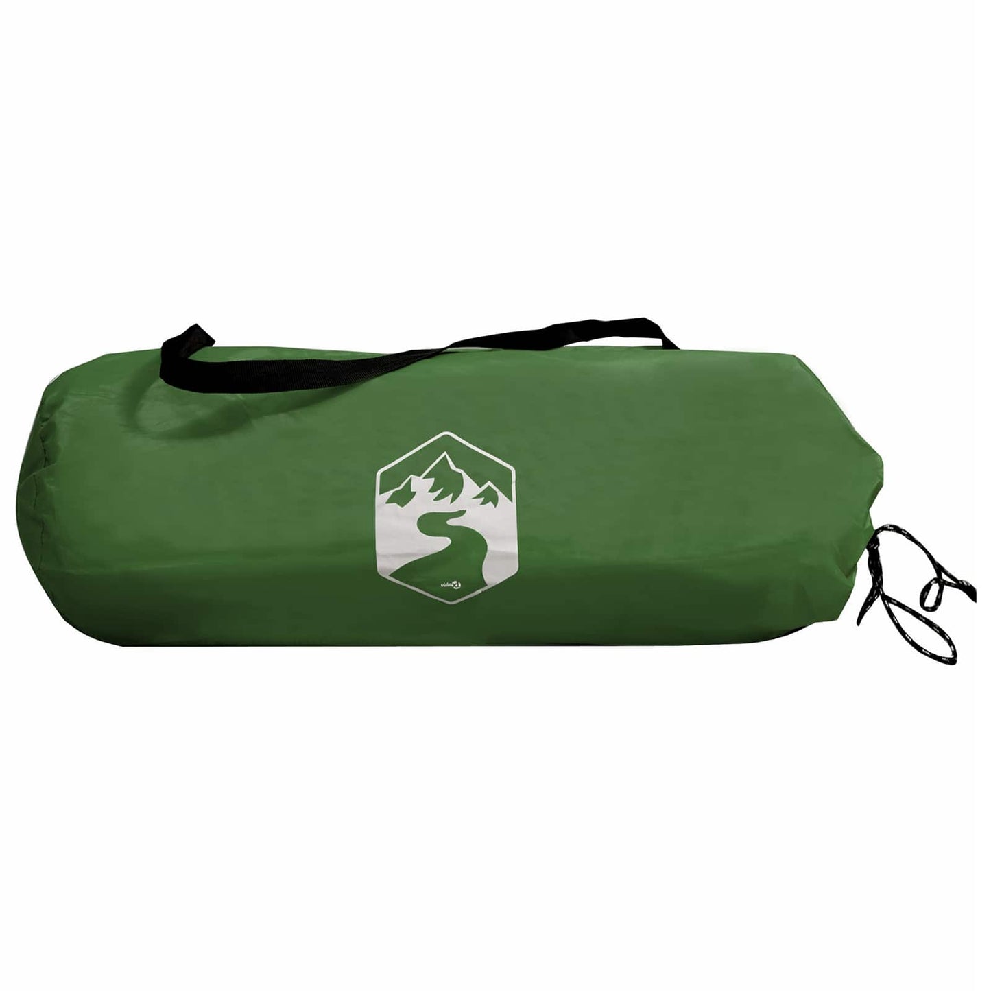 Camping tarp med mesh vægge Grøn 340 x 260 x 220 cm