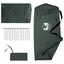 Camping tarp med mesh vægge Army Grøn 340 x 260 x 220 cm