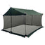Camping tarp med mesh vægge Army Grøn 340 x 260 x 220 cm