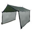 Camping tarp med mesh vægge Army Grøn 340 x 260 x 220 cm
