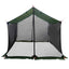 Camping tarp med mesh vægge Army Grøn 340 x 260 x 220 cm