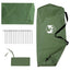Camping tarp med mesh vægge Grøn 270 x 210 x 210 cm