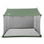 Camping tarp med mesh vægge Grøn 270 x 210 x 210 cm