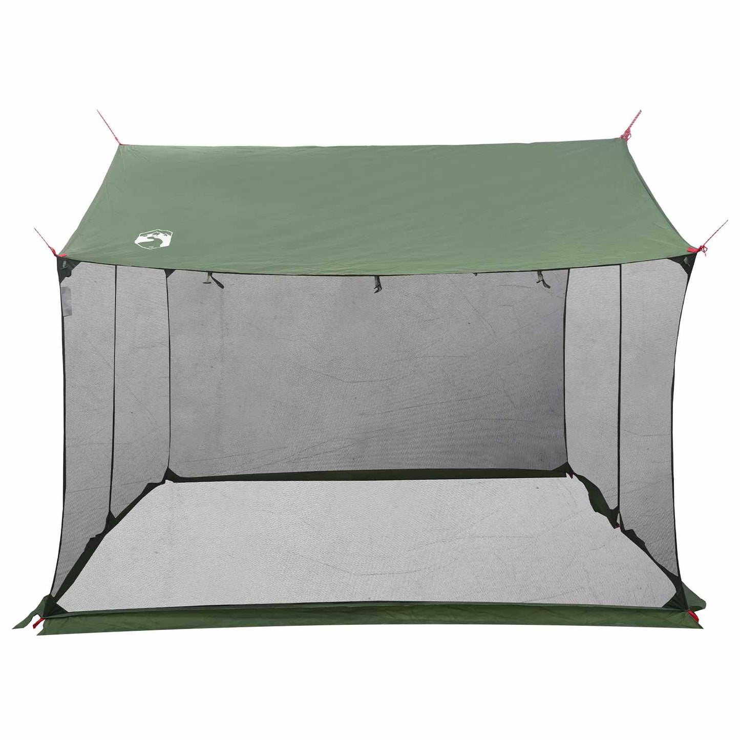 Camping tarp med mesh vægge Grøn 270 x 210 x 210 cm