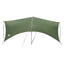 Camping tarp vandafvisende Grøn 550 x 400 x 230 cm