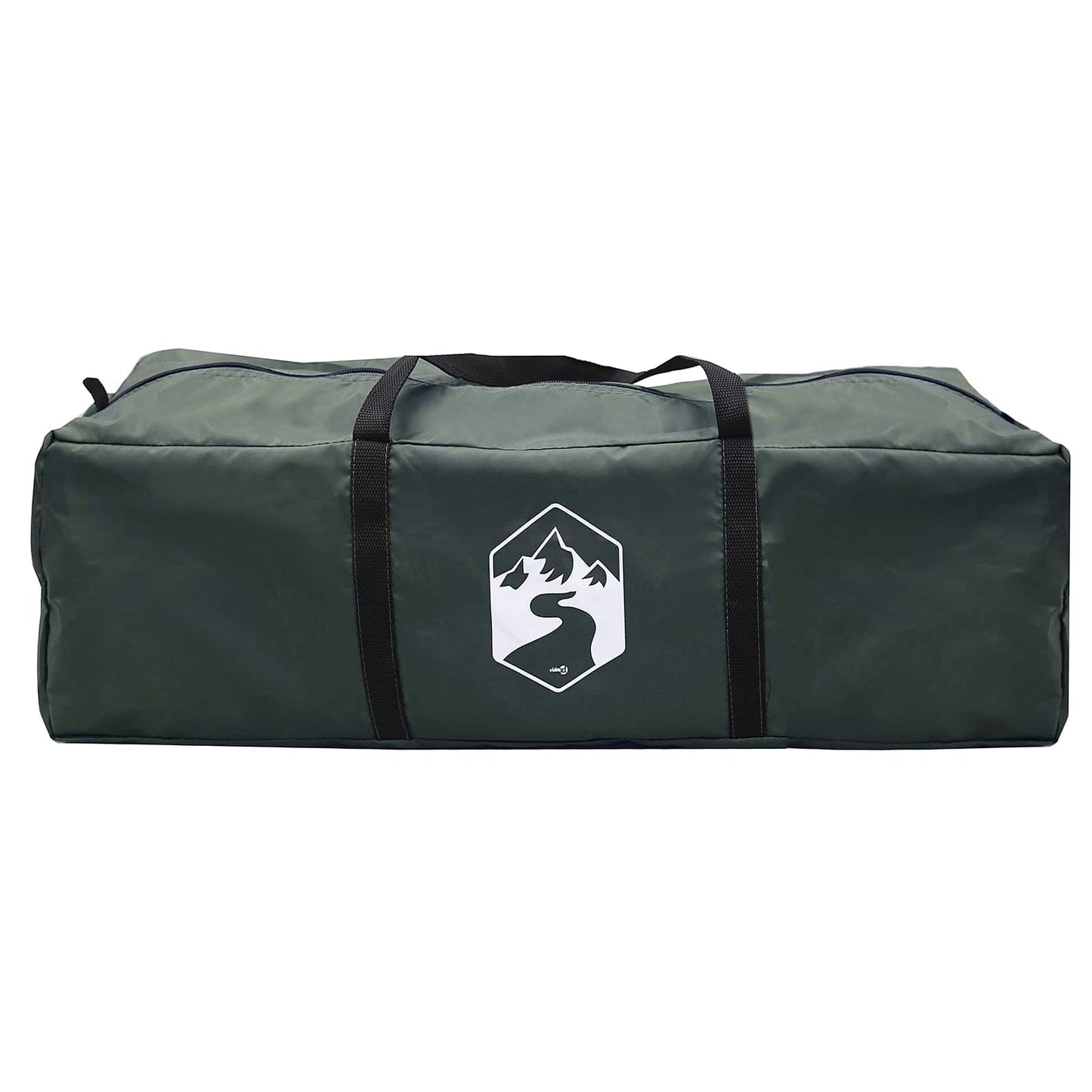 Camping tarp vandafvisende Army Grøn 550 x 400 x 230 cm