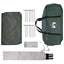 Camping tarp vandafvisende Army Grøn 550 x 400 x 230 cm