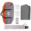 Camping tarp vandafvisende Grå og orange 695 x 580 x 200 cm
