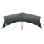 Camping tarp vandafvisende Army Grøn 695 x 580 x 200 cm