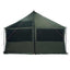 Familietelt Army grøn 450 x 400 x 265 cm Polyester og Stål