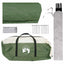 Party Tent med tag Grøn 500 x 500 x 350 cm Polyester og Stål