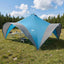 Party Tent med tag Blå 500 x 500 x 350 cm Polyester og Stål