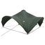 Party Tent Army grøn 500 x 500 x 350 cm Polyester og Stål