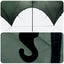 Party Tent Army grøn 600 x 600 x 400 cm Polyester og Stål