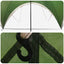 Party Tent med tag Grøn 400 x 400 x 320 cm Polyester og Stål