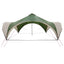 Party Tent med tag Grøn 400 x 400 x 320 cm Polyester og Stål
