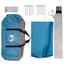 Party Tent med tag Blå 400 x 400 x 320 cm Polyester og Stål