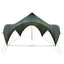 Party Tent Army grøn 400 x 400 x 320 cm Polyester og Stål