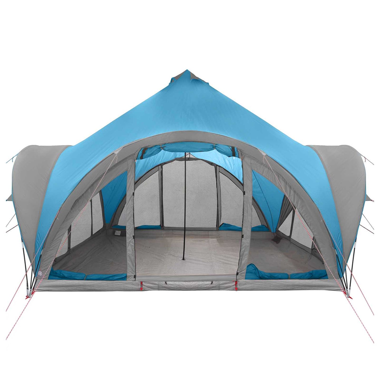 Tipi telt med tag Blå 6-personers Polyester og Stål