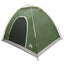 Camping telt med tag med luftventil Grøn 190 x 140 x 105 cm
