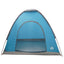 Camping telt med tag med luftventil Blå 190 x 140 x 105 cm