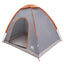 Camping telt med tag Grå og orange 190 x 140 x 105 cm