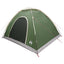 Camping telt med tag med luftventil Grøn 275 x 215 x 125 cm
