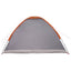 Camping telt med tag Grå og orange 275 x 215 x 125 cm