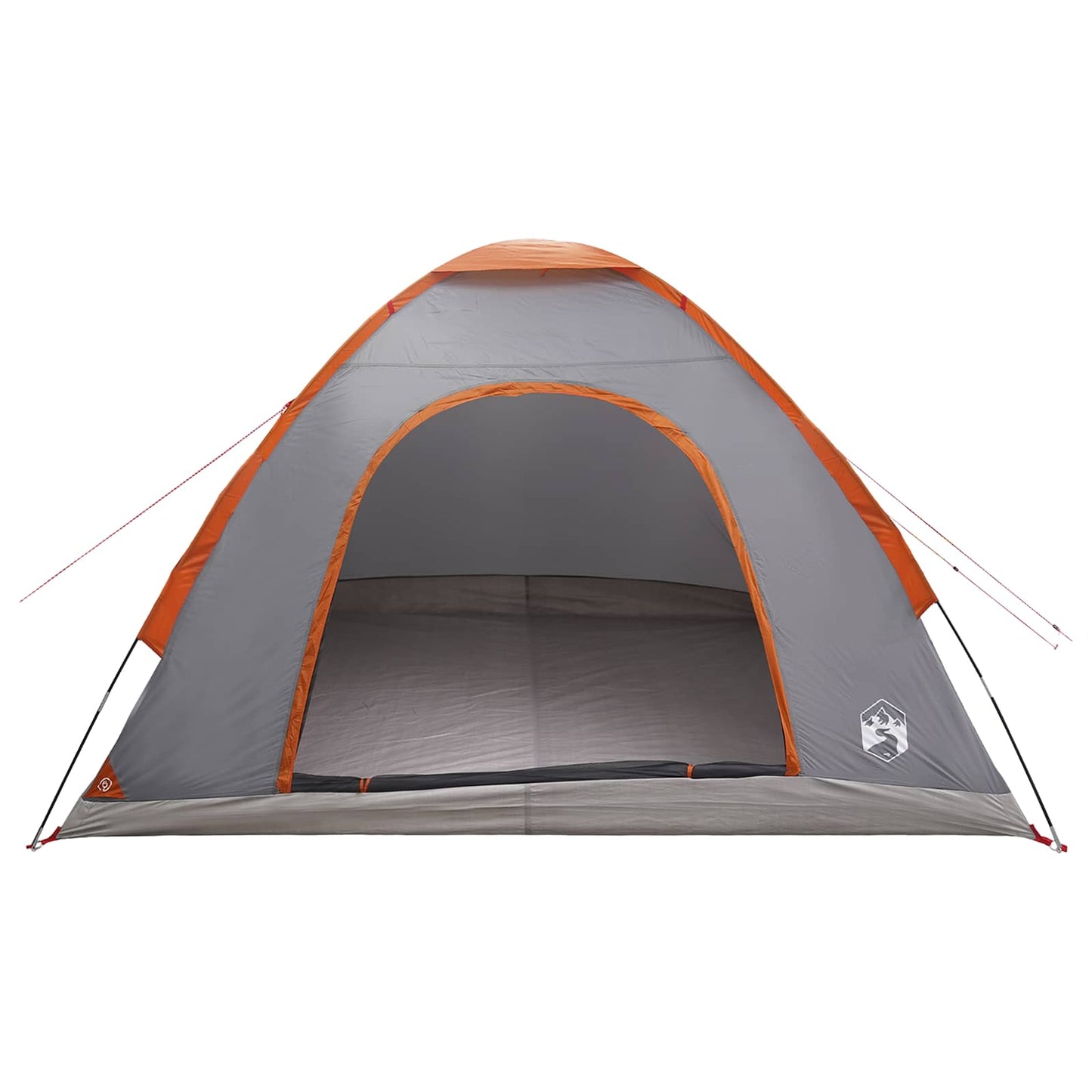 Camping telt med tag Grå og orange 275 x 215 x 125 cm