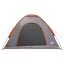 Camping telt med tag Grå og orange 275 x 215 x 125 cm