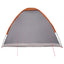 Camping telt med tag Grå og orange 275 x 215 x 125 cm