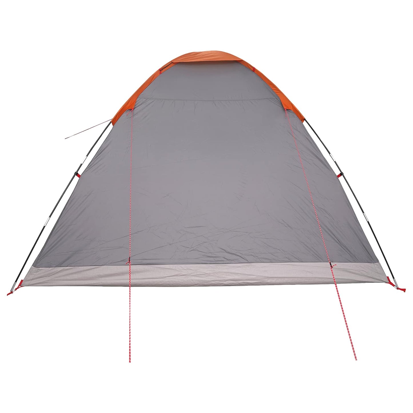 Camping telt med tag Grå og orange 335 x 275 x 180 cm