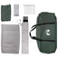 Camping telt med tag Army Grøn 335 x 275 x 180 cm