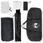 Camping telt med tag Hvid Blackout 335 x 275 x 180 cm