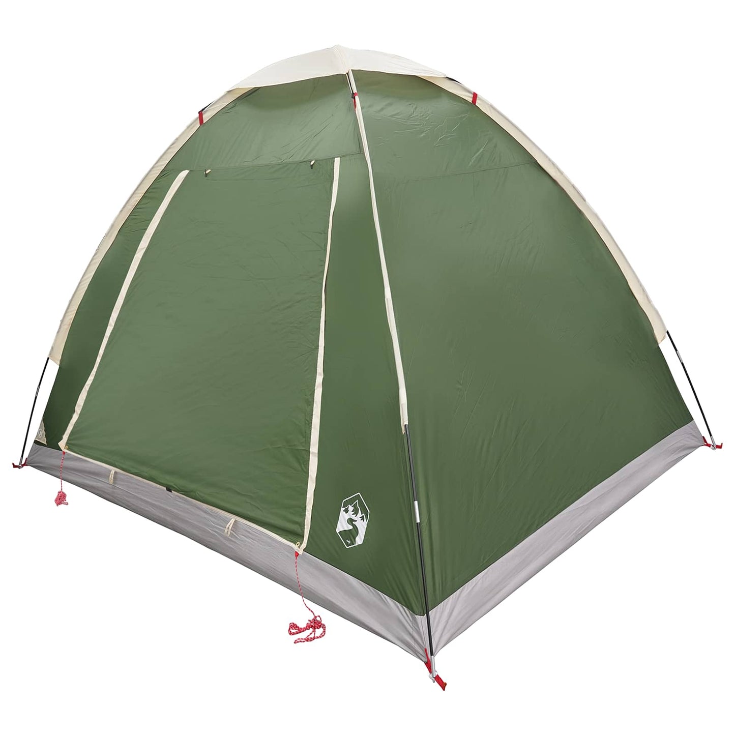 Camping telt med tag Grøn 2-personers Polyester og Stål