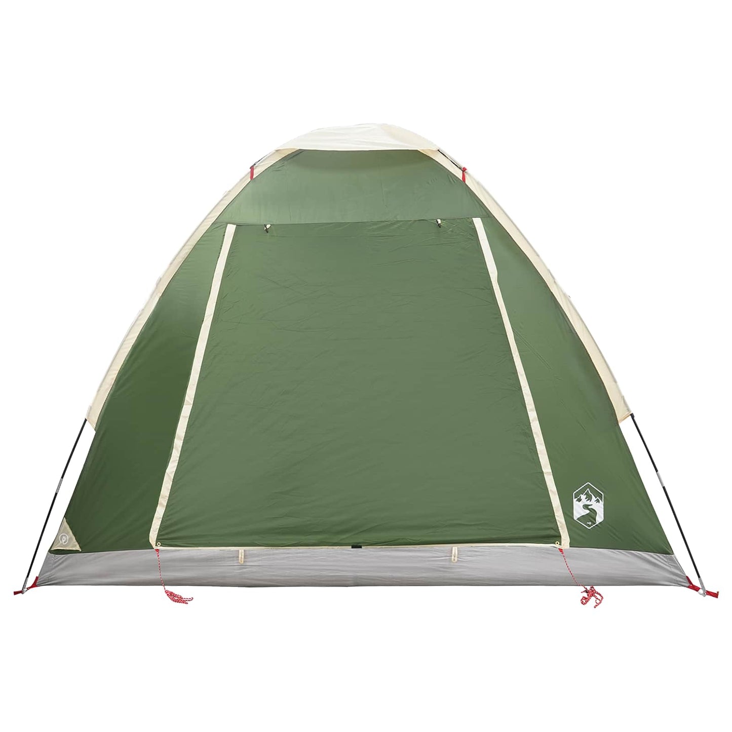 Camping telt med tag Grøn 2-personers Polyester og Stål
