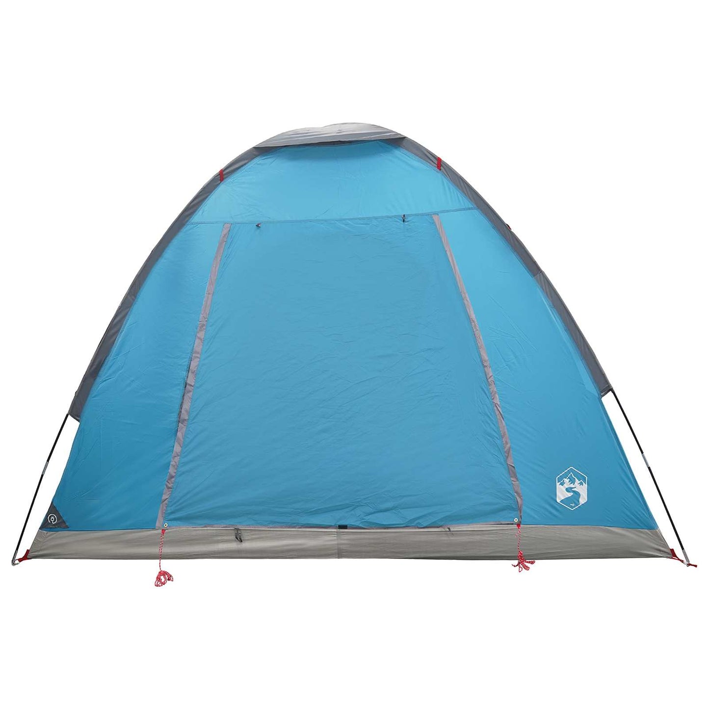 Camping telt med tag Blå 2-personers Polyester og Stål