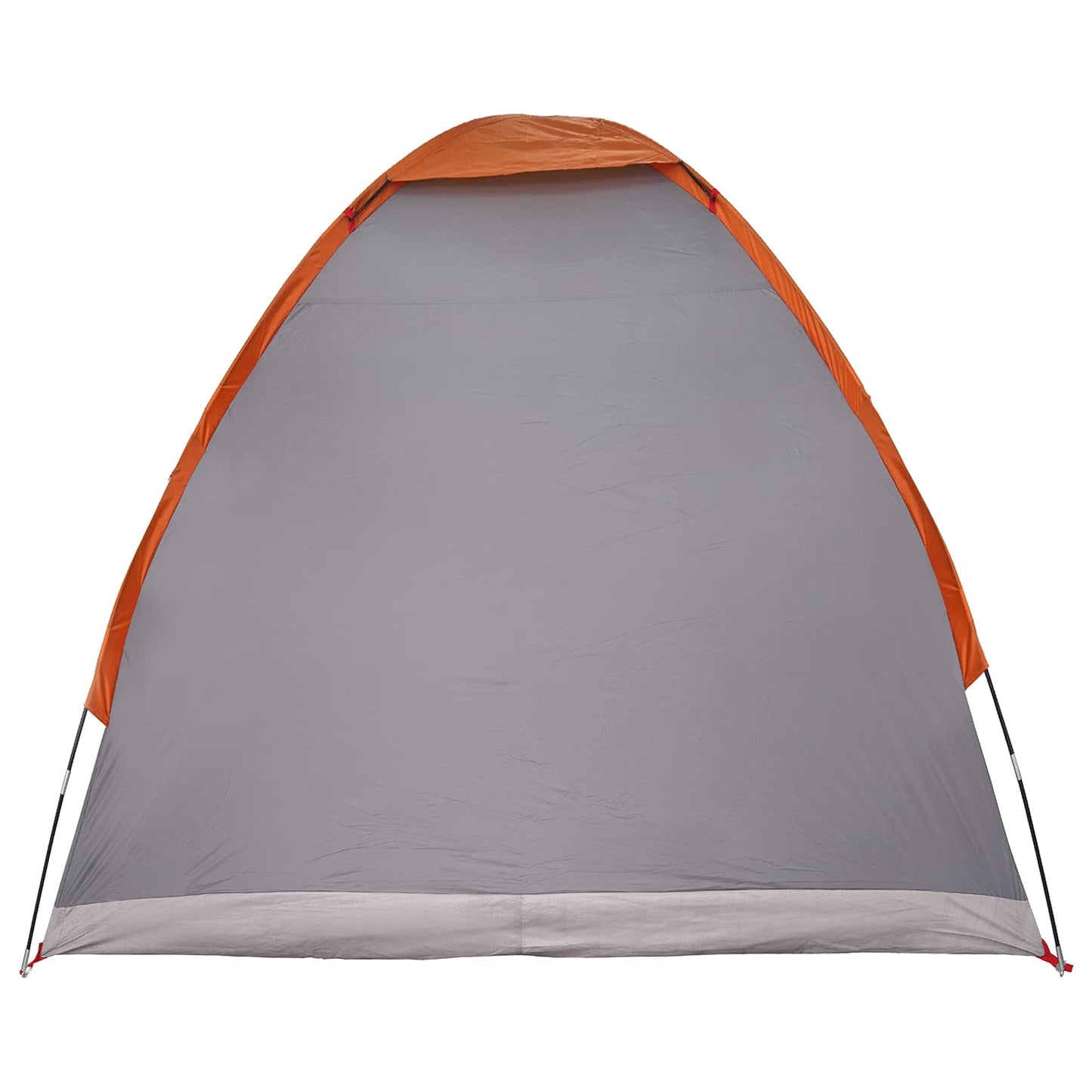 Camping telt Grå og orange 2-personers Polyester og Stål