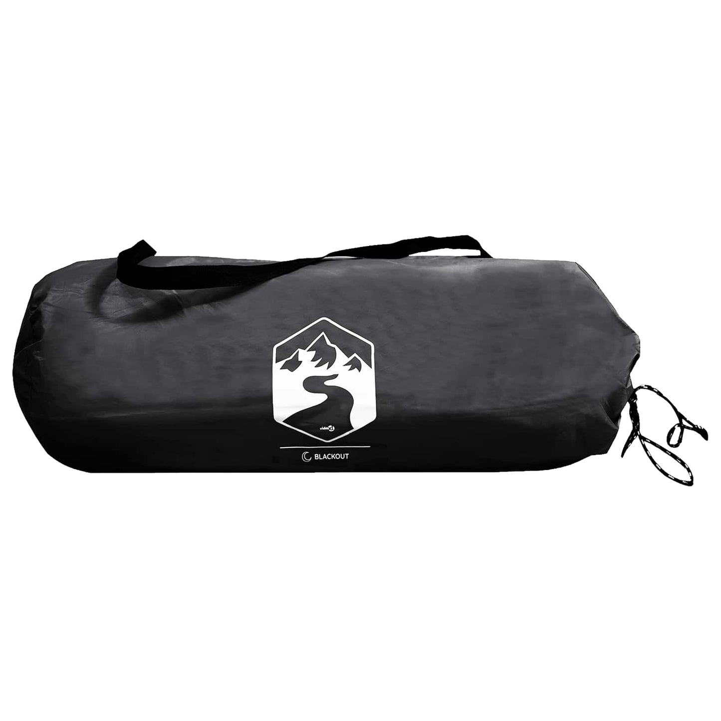 Camping telt Hvid Blackout 190 x 140 x 105 cm Polyester og Stål