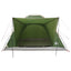 Camping telt med tag Grøn 4-personers Polyester og Stål