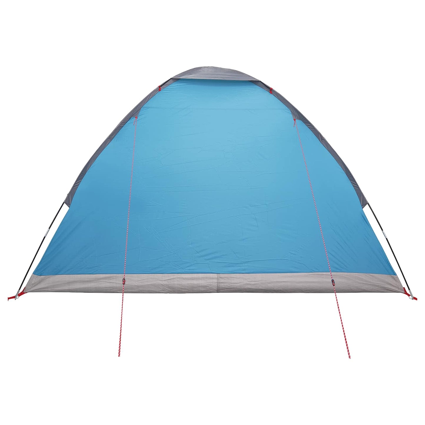Camping telt med tag Blå 4-personers Polyester og Stål