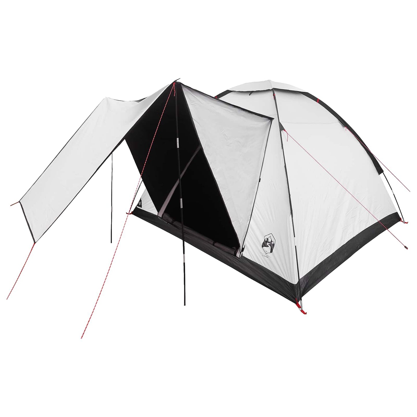 Camping telt Hvid Blackout 275 x 215 x 125 cm Polyester og Stål