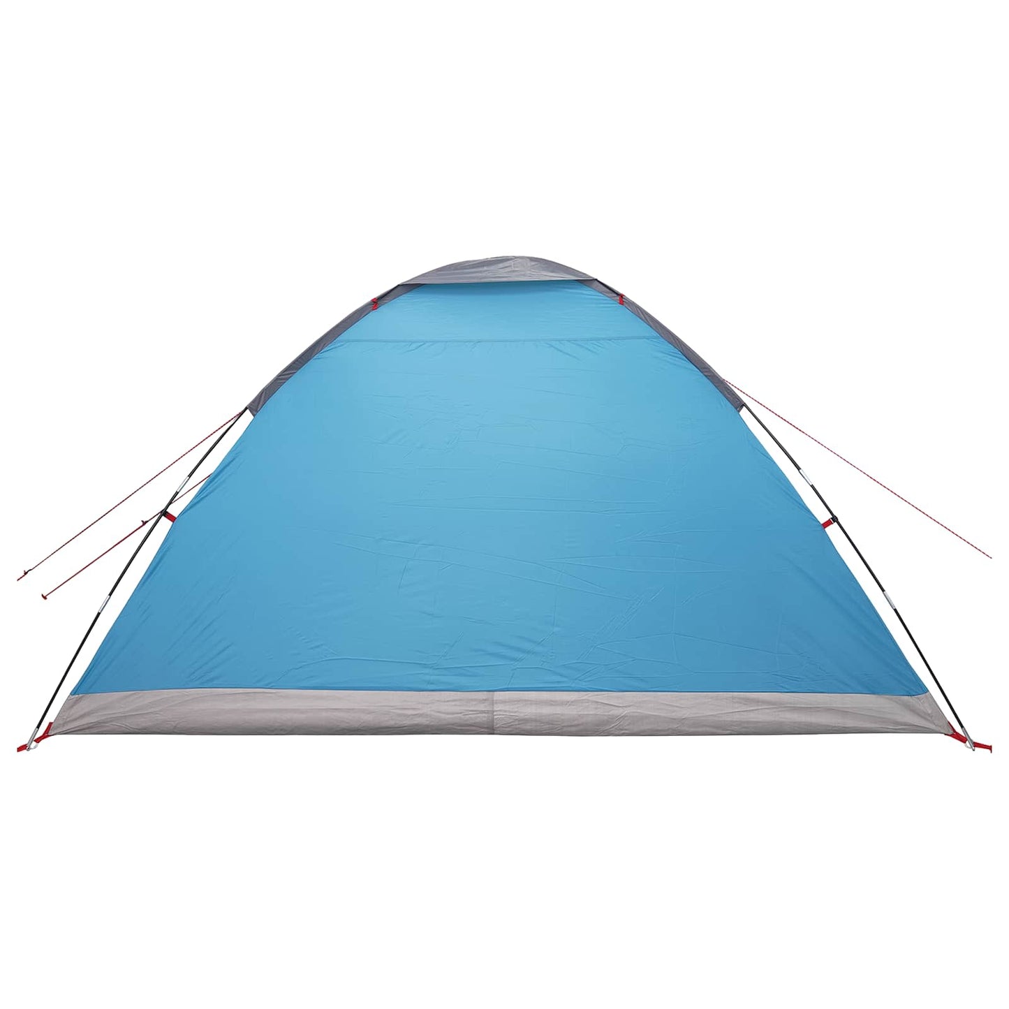 Camping telt med tag Blå 6-personers Polyester og Stål