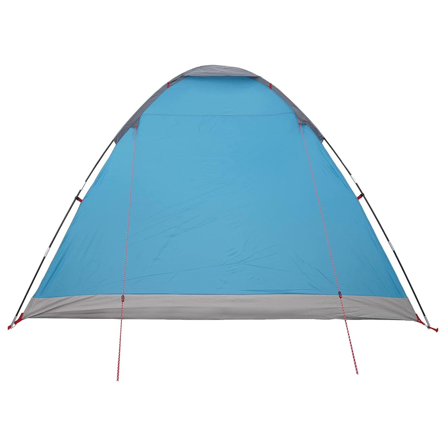 Camping telt med tag Blå 6-personers Polyester og Stål