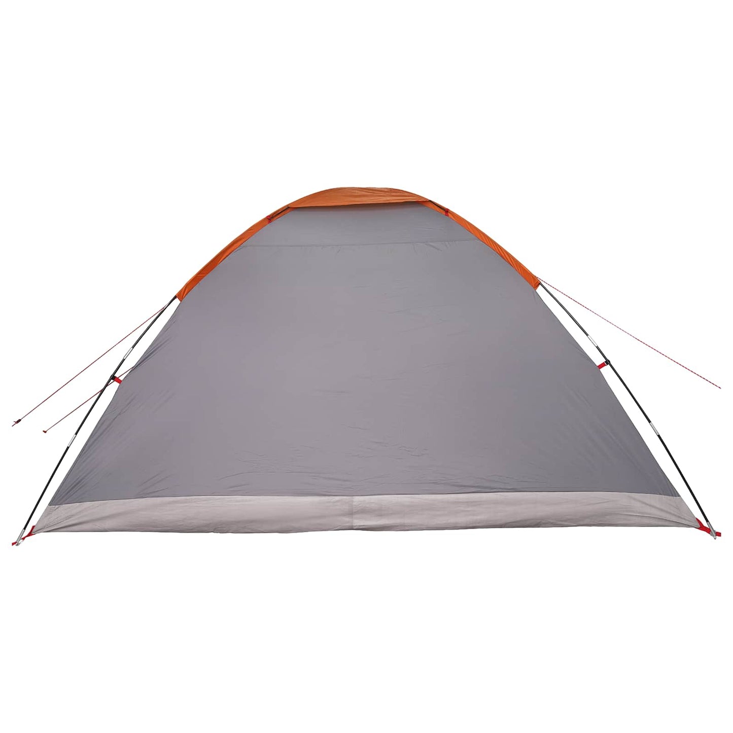 Camping telt Grå og orange 6-personers Polyester og Stål