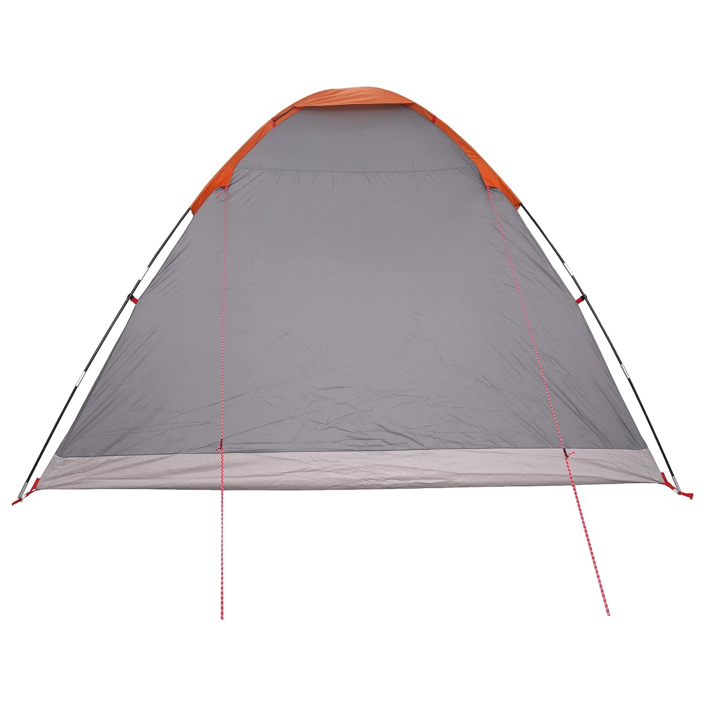 Camping telt Grå og orange 6-personers Polyester og Stål