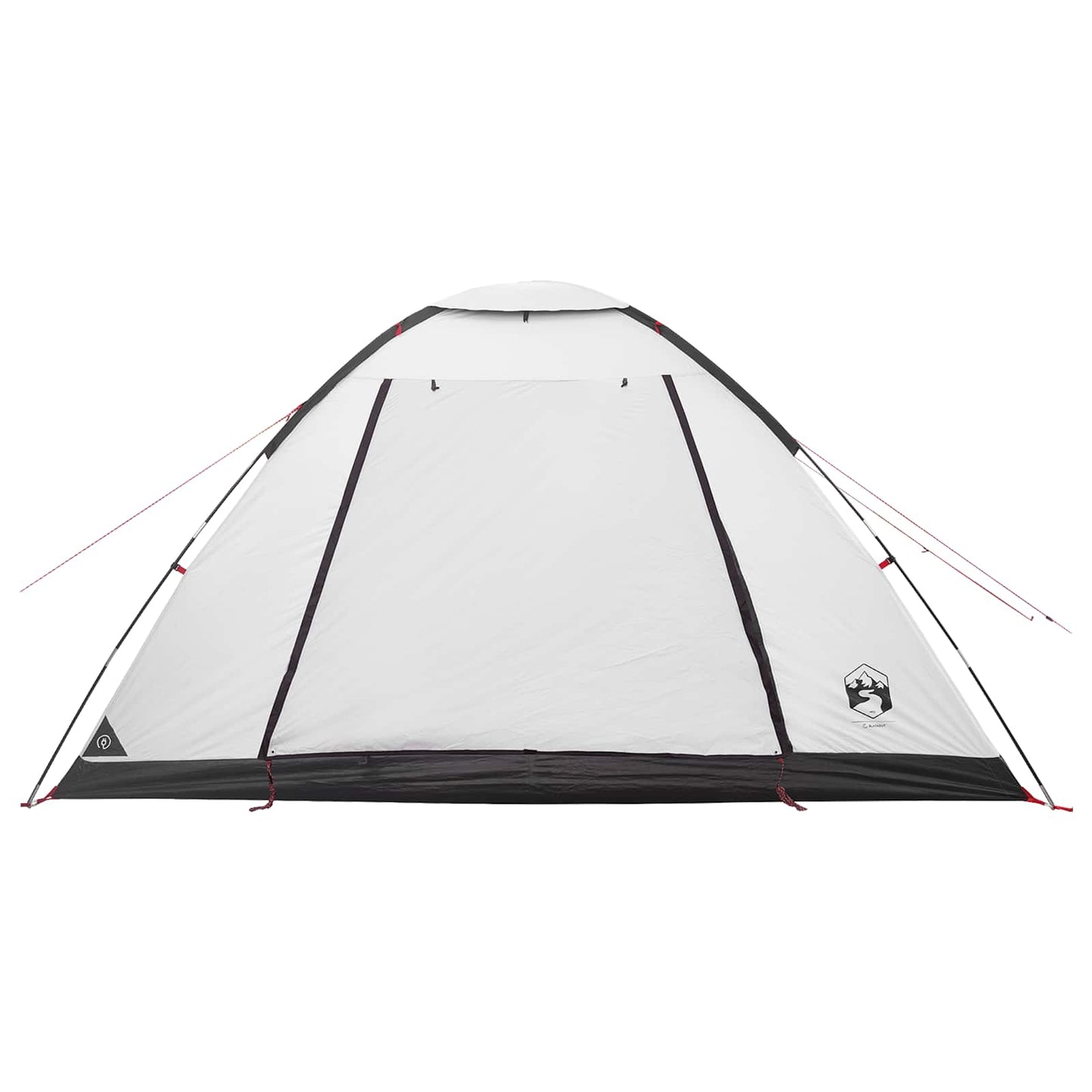 Camping telt Hvid Blackout 335 x 275 x 180 cm Polyester og Stål