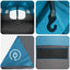 Tunneltelt med tag Blå 427 x 305 x 205 cm Polyester og Stål